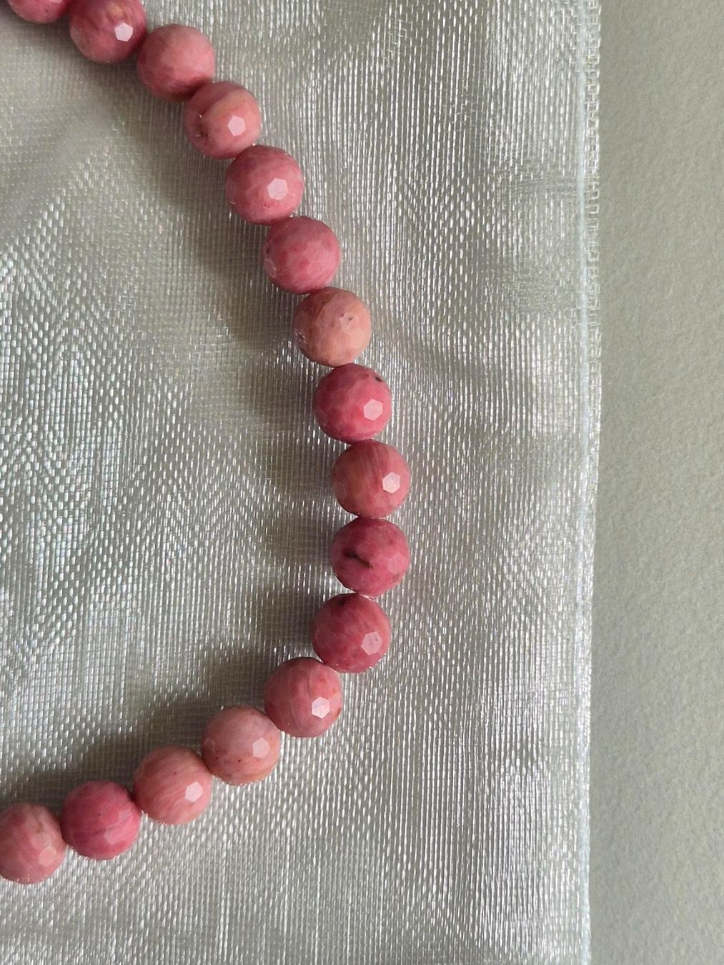 Bracciali & Braccialetti: Rhodonit facettiert Armband 6mm – Nuovo e nell'imballaggio originale da Rüti ZH venduto da pep_l9zp 1