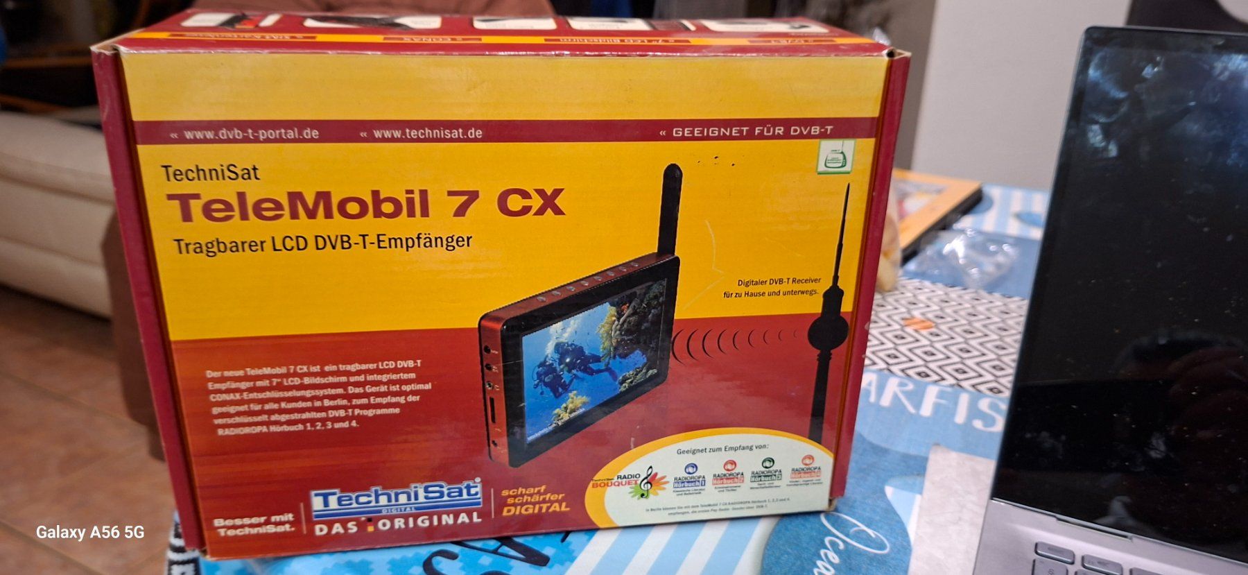 Technisat Televisori: TechniSat TeleMobil 7 CX - Portatile, Nuova! – Nuovo e nell'imballaggio originale da Losone venduto da mma_h75d
