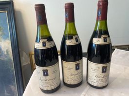 3 Rotweine Santenay Clos de Malte 1985 Andre Ziltener