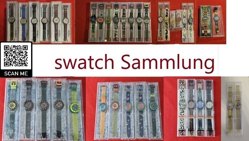 Swatch Uhren: Swatch Sammlung ca.170 Uhren – Gebraucht aus Rüti GL von 4oops
