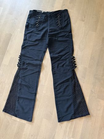 Schwarze coole Hose Stretch
