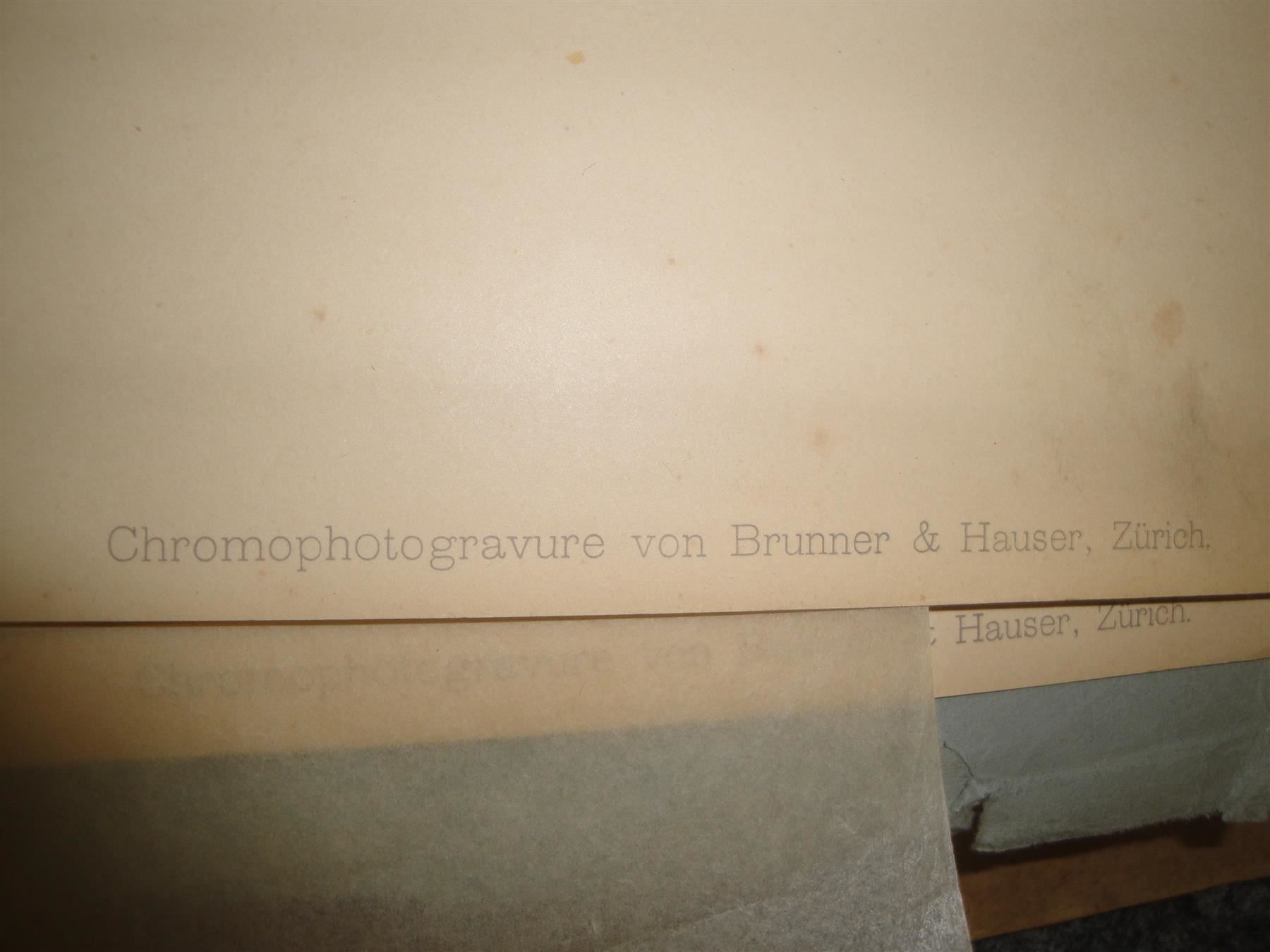Grafiken & Lithographien: Schweizer Trachten Chromolithos 35 Stk.( Schundpreis) – Gebraucht aus Trachslau von post35 2
