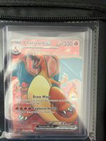 Pokemon Charizard ex 183/165 neuwertiger Zustand