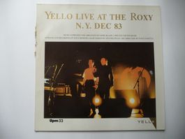 UPM 33 - MAXI LP - YELLO LIVE AT THE ROXY N. Y. DEC 83
