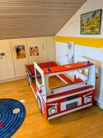 Lit enfant camion pompier bon état