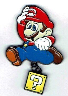 Nintendo Placchette & Badge: Mario mit Fragezeichen – Usato da Hinterkappelen venduto da Schampus