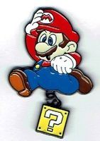 Mario mit Fragezeichen
