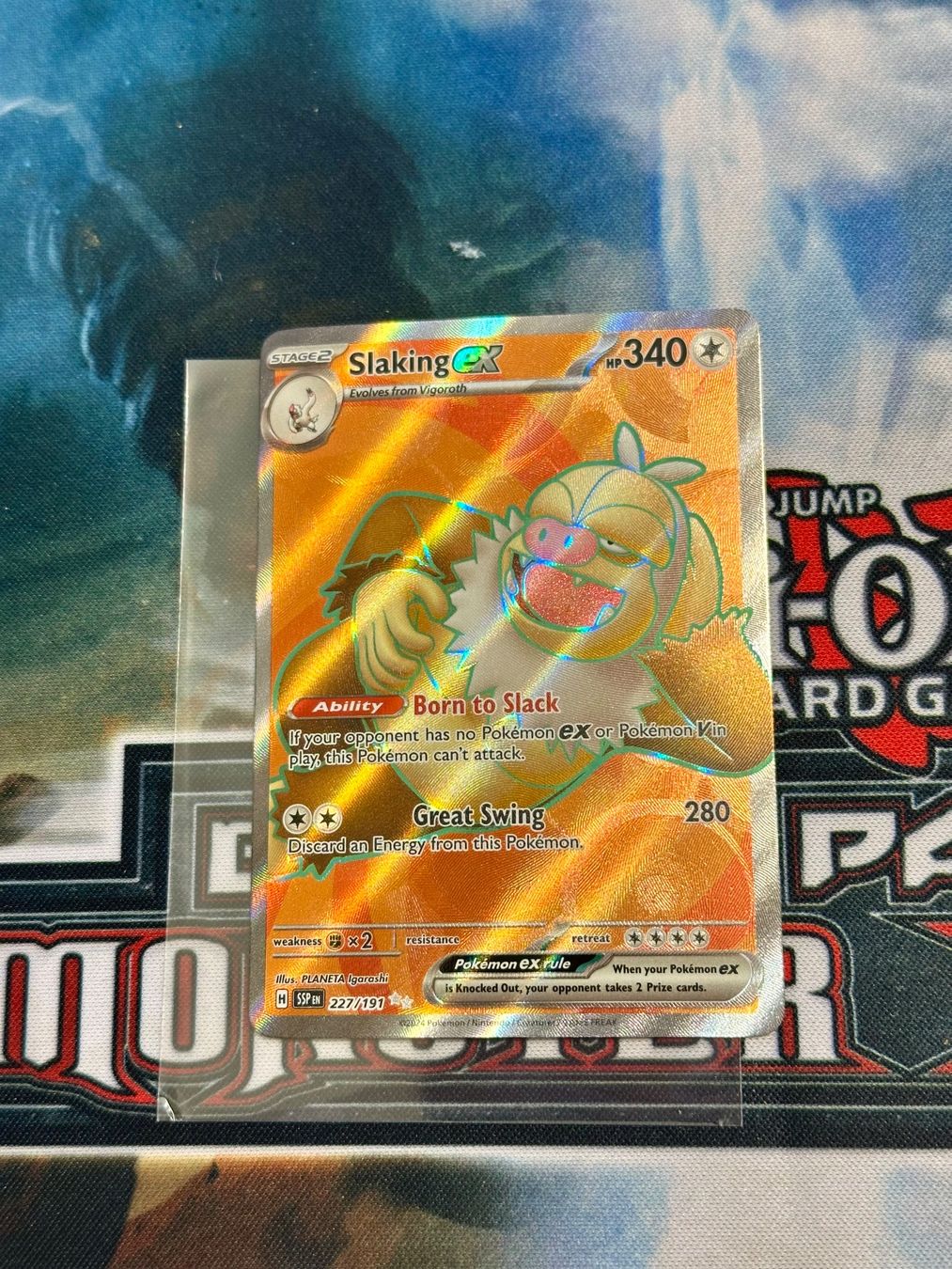 Pokémon Carte collezionabili: Pokémon / Slaking ex / SSP 227 / Ultra Rare / Mint – Usato da Lauerz venduto da Spielkarten 1