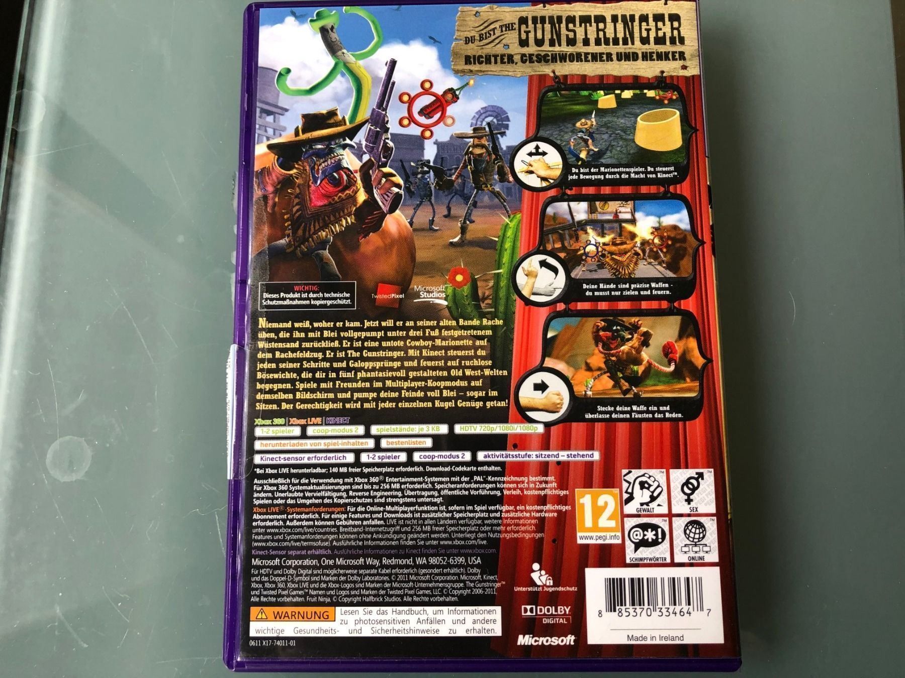 Microsoft Giochi: Xbox 360 Kinect (The GunsTringer) – Usato da Arisdorf venduto da comestibles 2