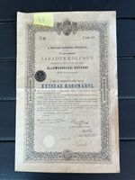 Aktie Ungarn 4% Anleihe 200 Kronen 1903
