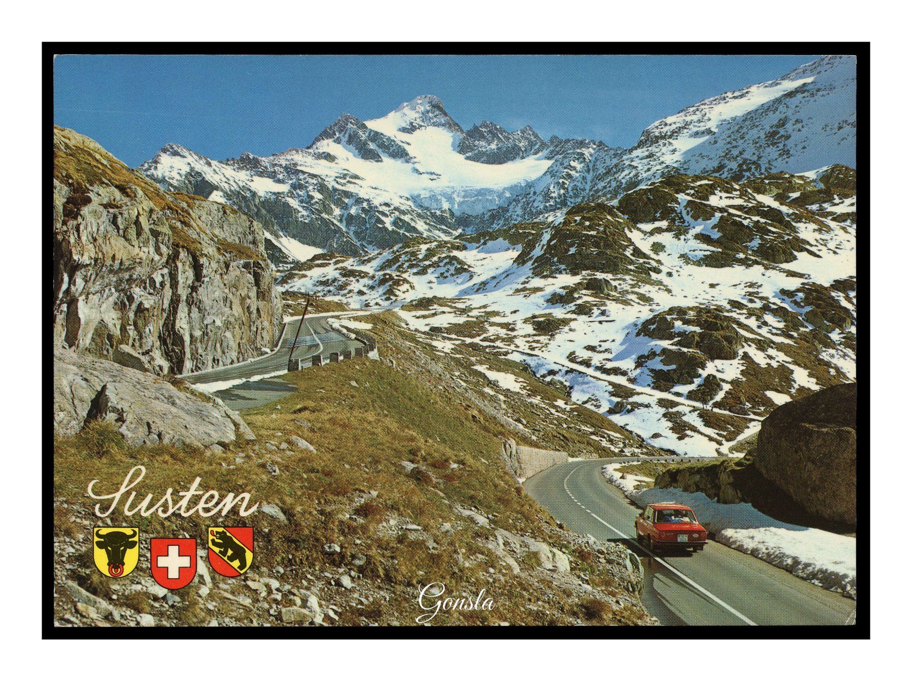 Ansichtskarten: SUSTENPASS - 1980 "Stucklistock" – Gebraucht aus Onex von Lagorel01