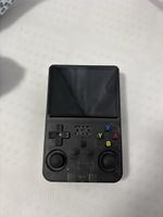 Handheld Spielkonsole R36S schwarz gebrauchter Zustand