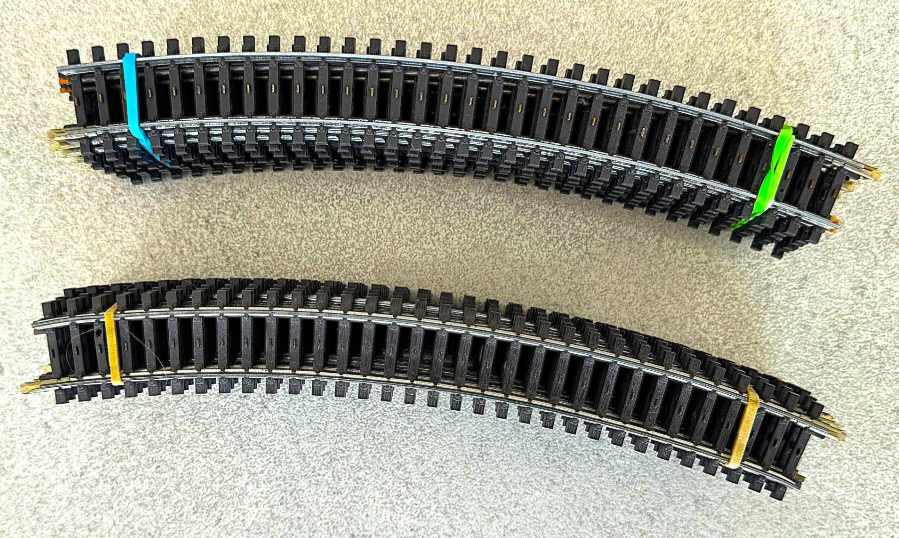 Märklin Modellini di ferrovie: 2131 Märklin K-Gleis gebogen – Usato da Appenzell venduto da hanru