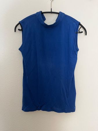 Haut bleu silk