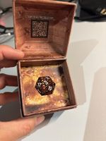 Dungeons & Dragons Fizban's Fortune Dragon D20 Red dragon