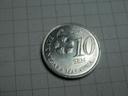Malaysia 10 Sen, 2013