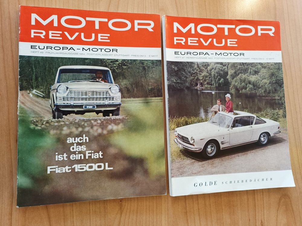 Automobil Revue / Motor Revue - Europa Motor Ausgabe 1963/64 | Kaufen ...