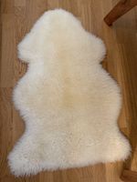 IKEA ULLERSLEV – echtes Schaffell – elfenbeinweiss, 85 cm