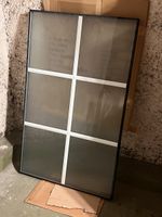 Dreifach verglaste Fensterscheibe Milchglas 72x116