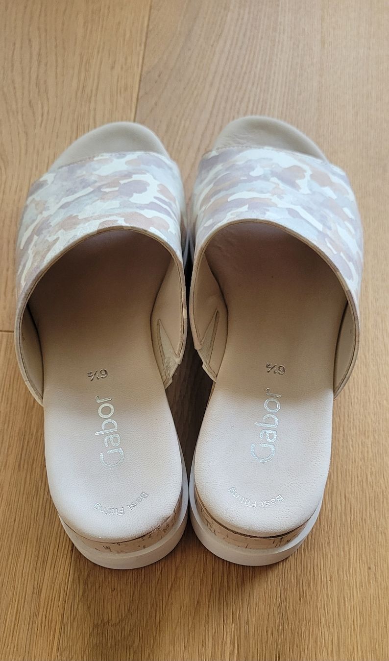 Gabor Damenschuhe: Gabor Pantolette Gr 6 1/2 neuwertig – Neu (gemäss Beschreibung) aus Feusisberg von Pingui55 3