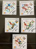 Fussball Lot 3 Briefmarken aus Ungarn gestempelt