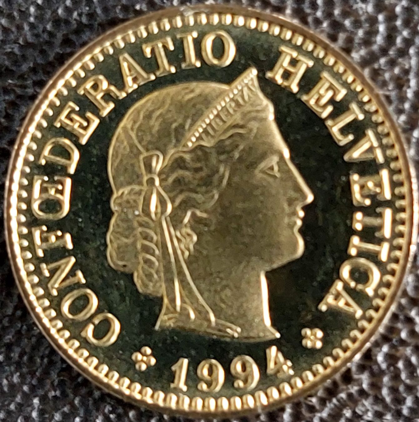 Alle Münzen: 5 Rappen 1994 stgl. / aus Münzsatz – Neu (gemäss Beschreibung) aus Arch von coinsandmore