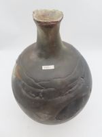 Schöne Raku Vase von Judith Stucki-Wisler