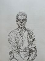 Alberto Giacometti, Mann, Lithographie, 1961