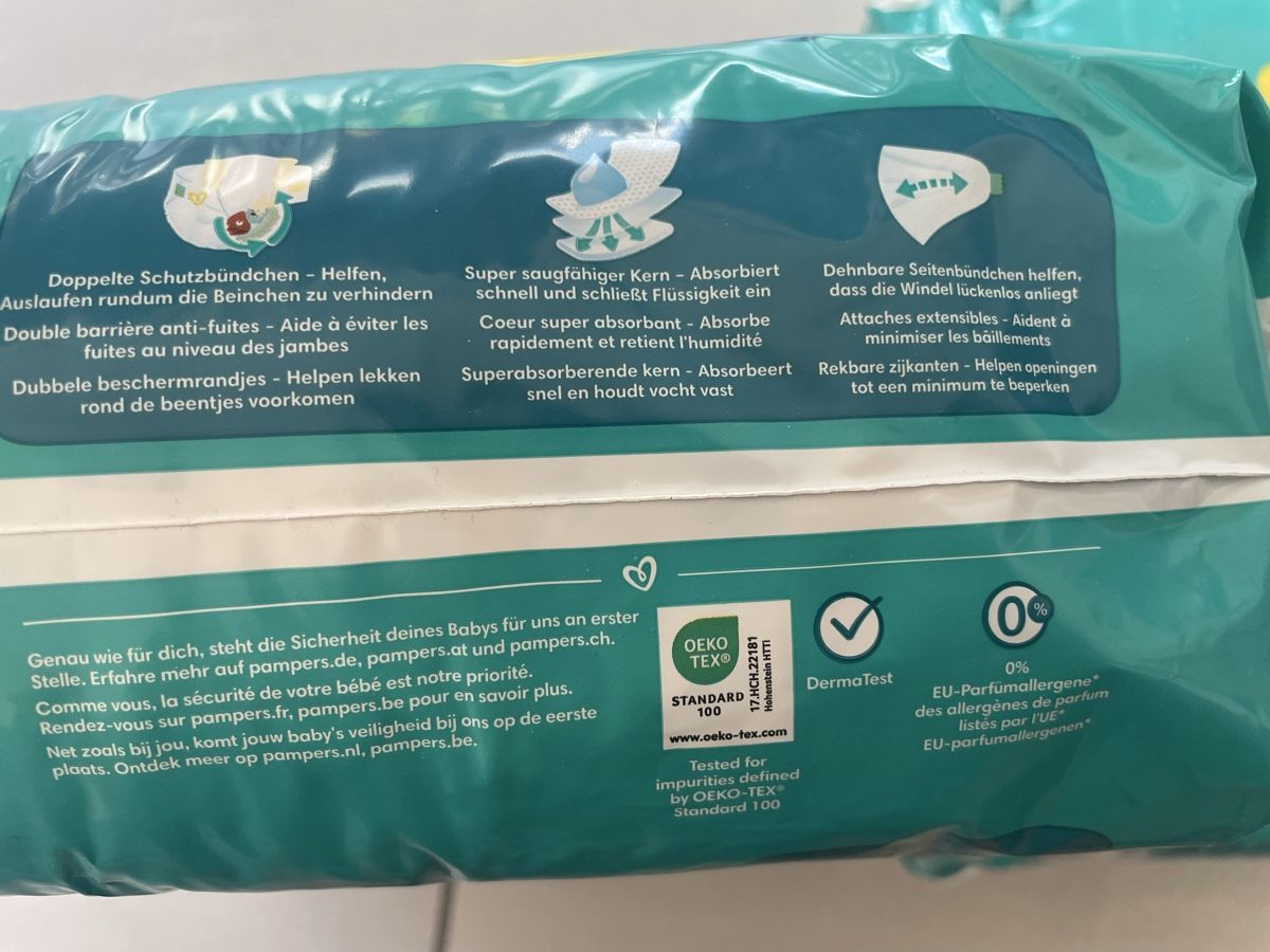 Pampers Secchi per pannolini & Pannolini: Pampers 8 – Nuovo (secondo la descrizione) da Rüti ZH venduto da Tal_ga6N 3