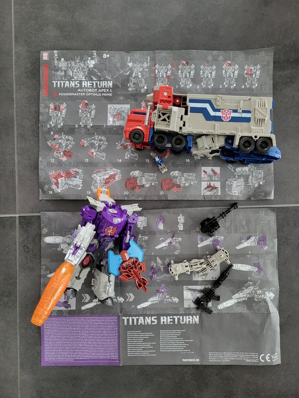 Giocattoli: 2x TRANSFORMERS TITANS RETURN original – Usato da Richterswil venduto da Rem2011 1