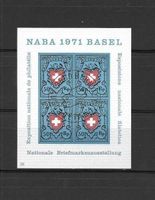 W45 Gedenkblock NABA Basel ET Bern 11.3.1971