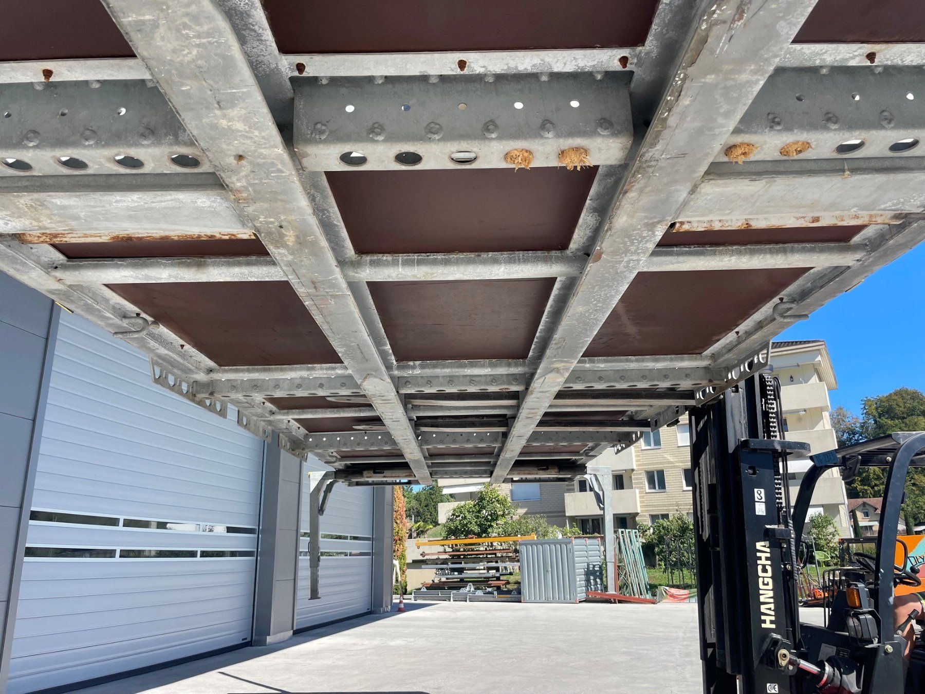 Contenitori edile: Wechselbrücke, Wechselpritsche, Container, Holzbau! – Usato da Kradolf venduto da BKSAG 7