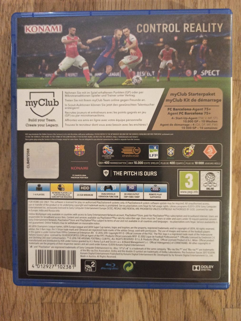 Giochi: PES 2017 - Pro Evolution Soccer PS4 / PS5 – Usato da Oberweningen venduto da mar_87mx 1