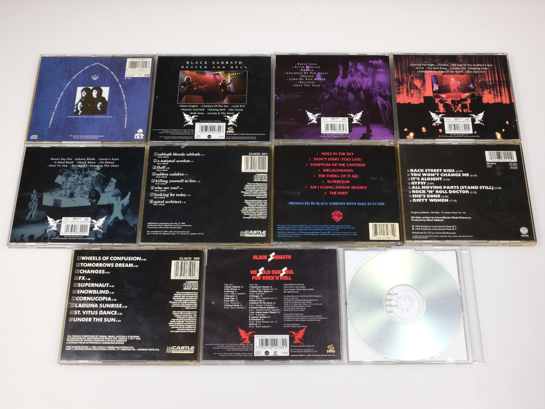 CDs: BLACK SABBATH (11 CDs) – Gebraucht aus Lobsigen von Markus_Haenggi_Bern 1