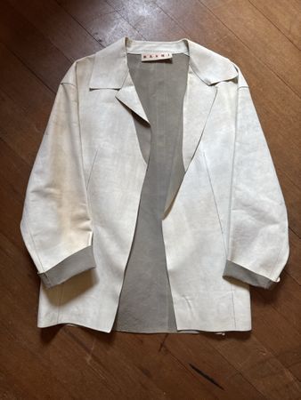 Marni leather Jacket 