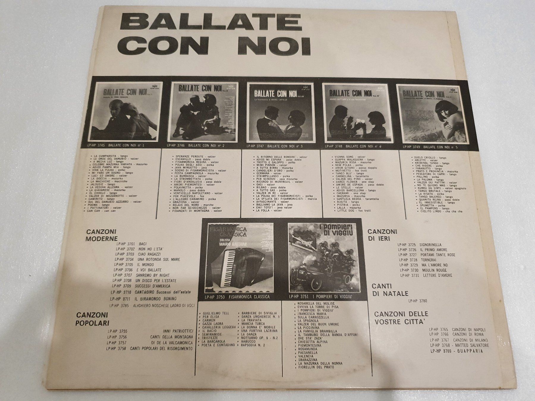 Schallplatten: Emy E Tony – I Pompieri Di Viggiu – Gebraucht aus Uster von Vinyl-Leidenschaft 1