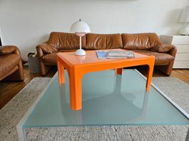 Vintage Beistelltisch 70er Space Age Design Kunststoff