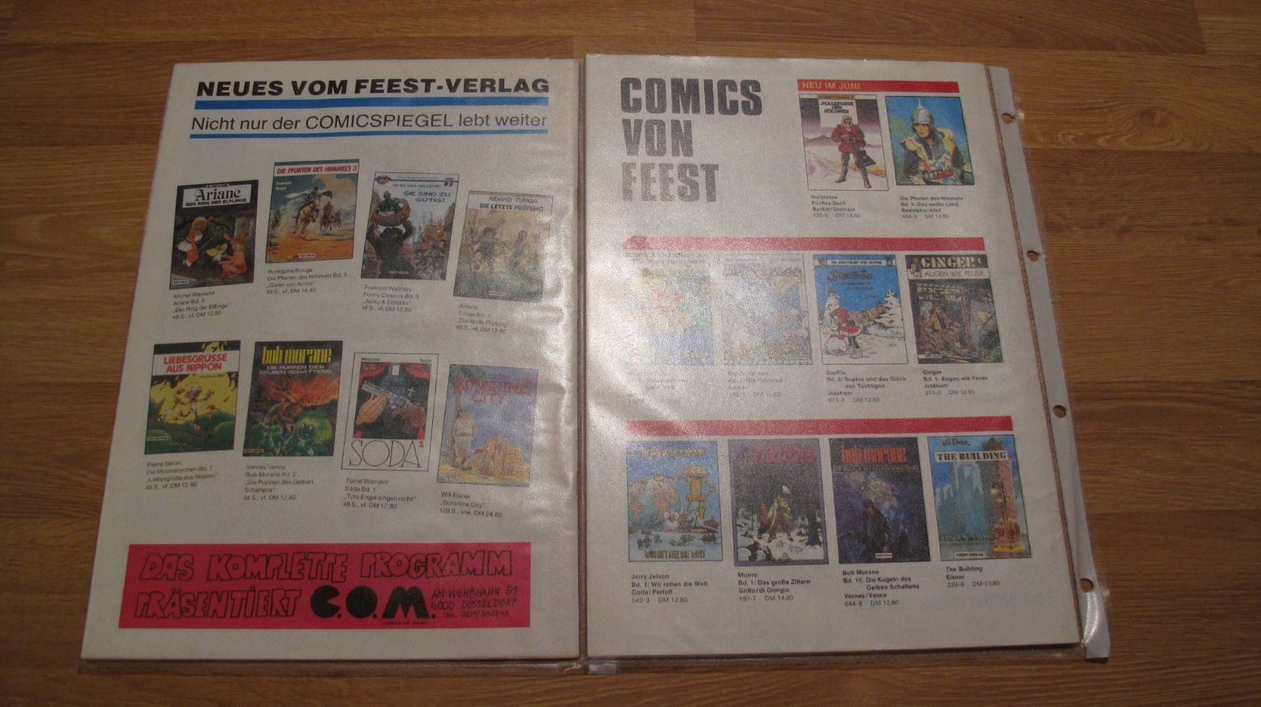 Fumetti: Comicspiegel 2x – Usato da Berg TG venduto da Volker-Kampfgarten 1