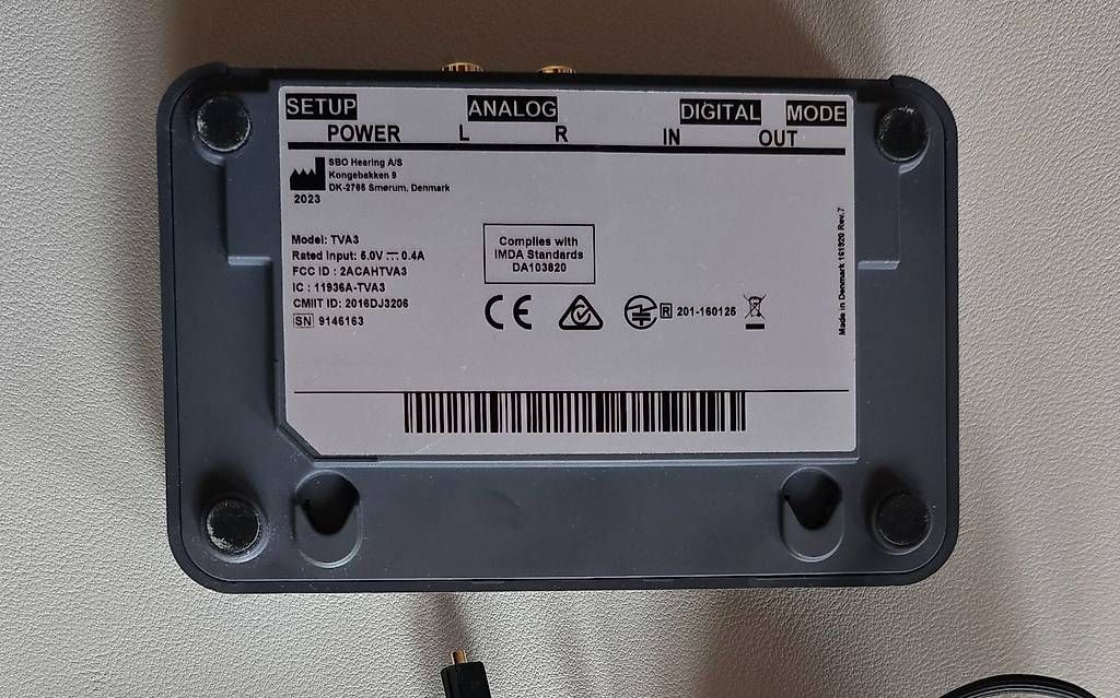 Attrezzature mediche: Bernafon TV-Adapter TVA3 – Usato da Steinerberg venduto da Bcsbcs 2