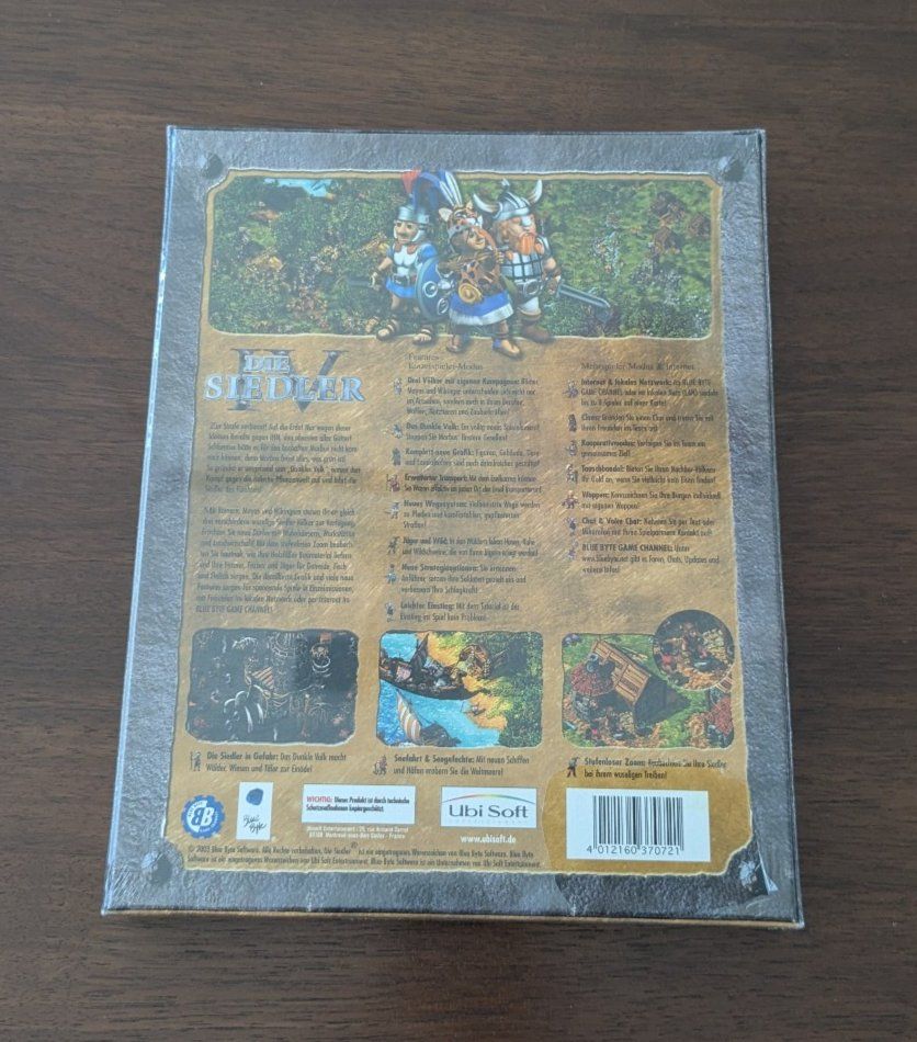 Giochi: Die Siedler IV - PC Box NEU SEALED – Nuovo e nell'imballaggio originale da Basel venduto da Rromanv 1