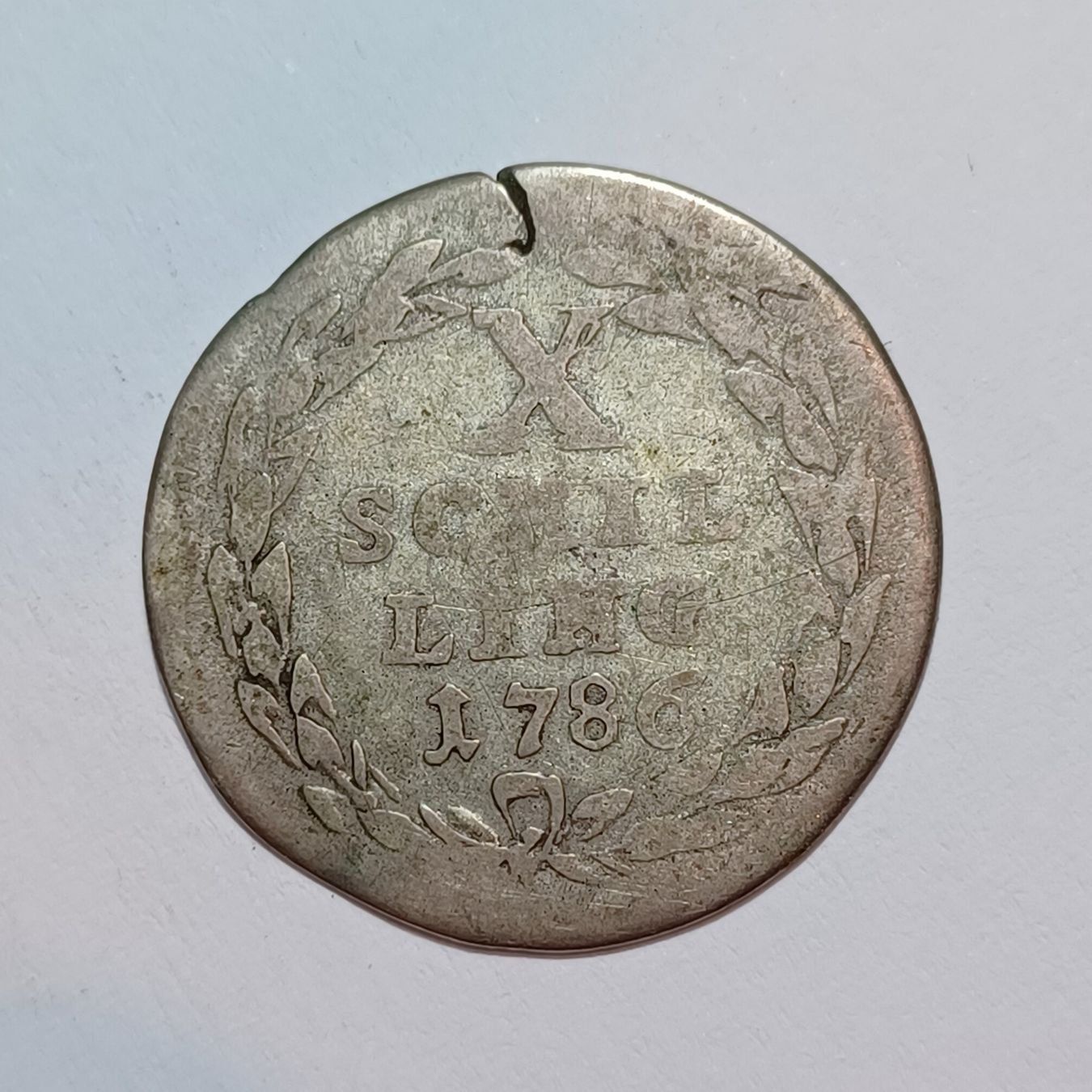 Alle Münzen: 10 Schilling 1786 Schwyz – Gebraucht aus Pfäffikon ZH von Schweizer_Muenzen