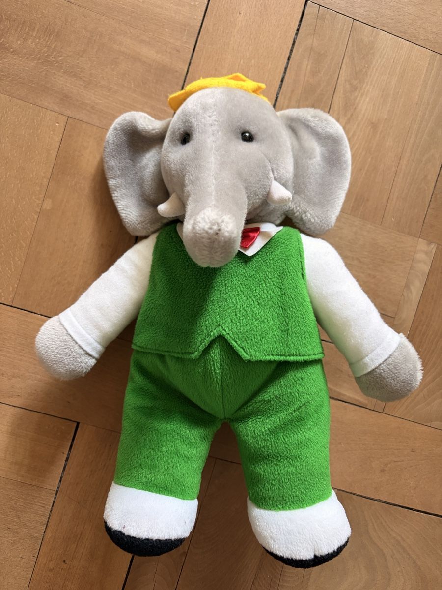 Jouets: Babar Stofftier Vintage – D'occasion à Zürich par 28881084