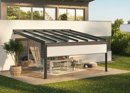 Weinor Terrazza Pergola 5x 5m Durchgangshöhe 2.2m
