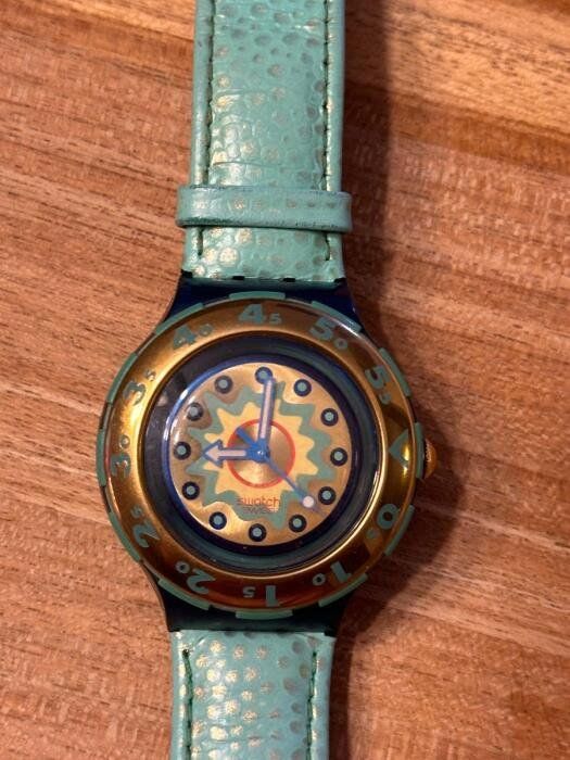 Swatch Uhren: SWATCH Blue Scuba SDN109 – Gebraucht aus Diessenhofen von chu_2klg