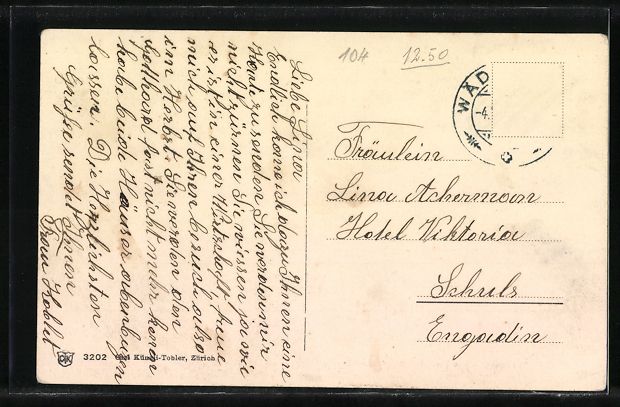 Cartes postales: AK Wädenswil, Obst- und Weinbauschule – D'occasion à Berlin par bartko-reher 1