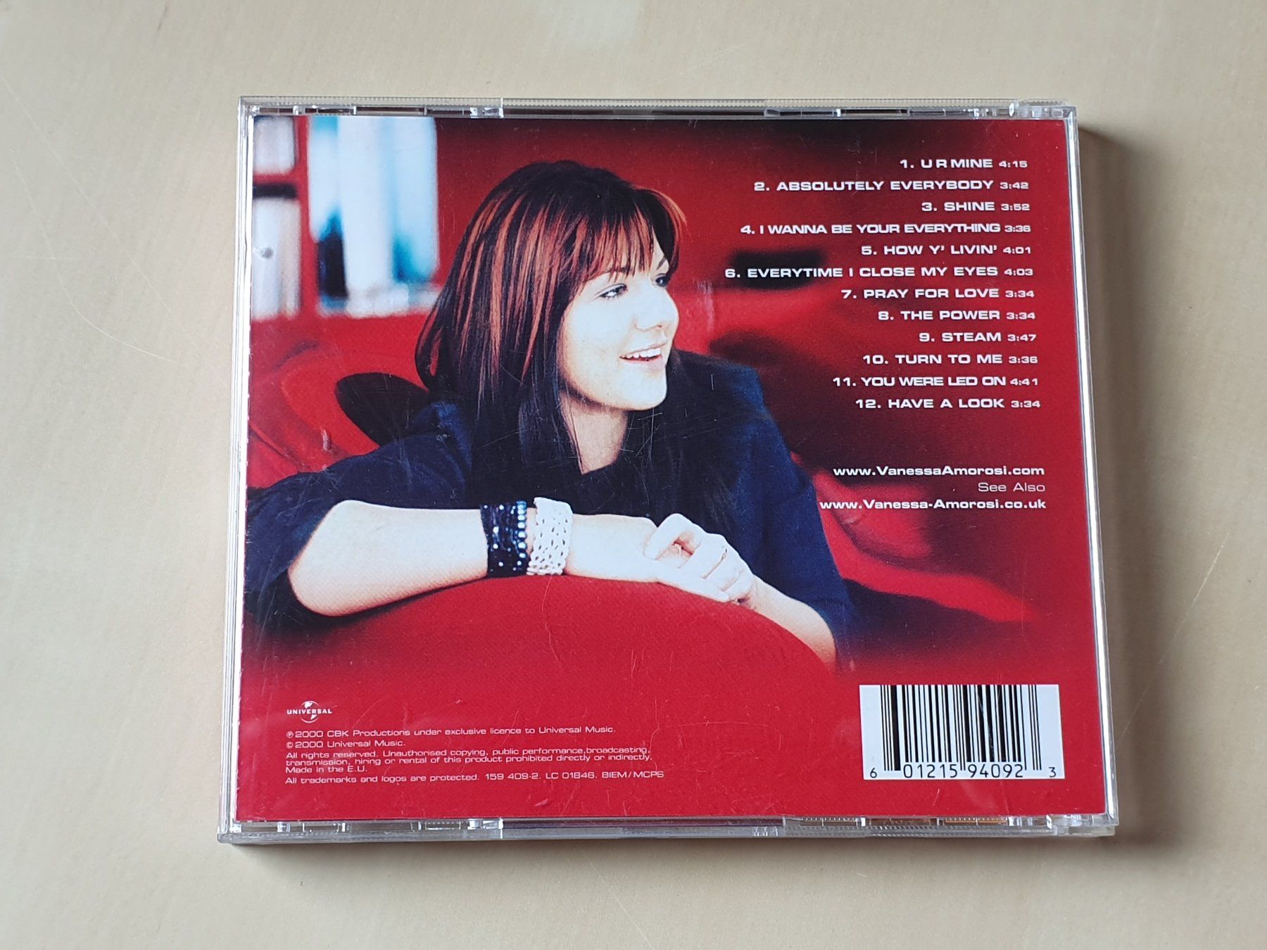 CD: Vanessa Amorosi The Power – Usato da Stansstad venduto da collectorsshop 1