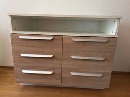 Kommode mit 6 Schubfächern von Wellemöbel