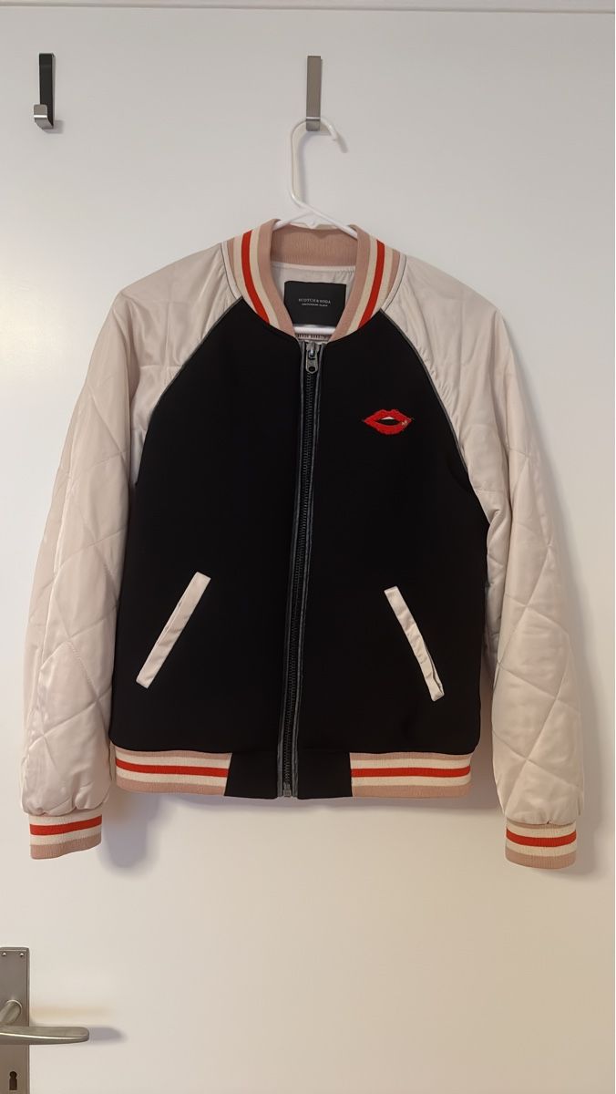 Jacken: Bomber Jacket Black Beige Size S – Gebraucht aus Luzern von Alsu_Lucerne 1