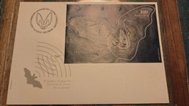 2012 FDC Fledermaus Vollstempel