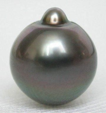 Perle (finte): Birne schwarze Südsee-Tahitiperle – Nuovo e nell'imballaggio originale da zuerich venduto da Jewlsdesign